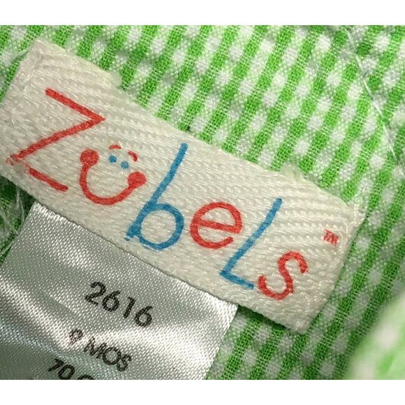 ZUBELS BOYS PIRATE ROMPER SIZE 9M - Picture 2 of 2